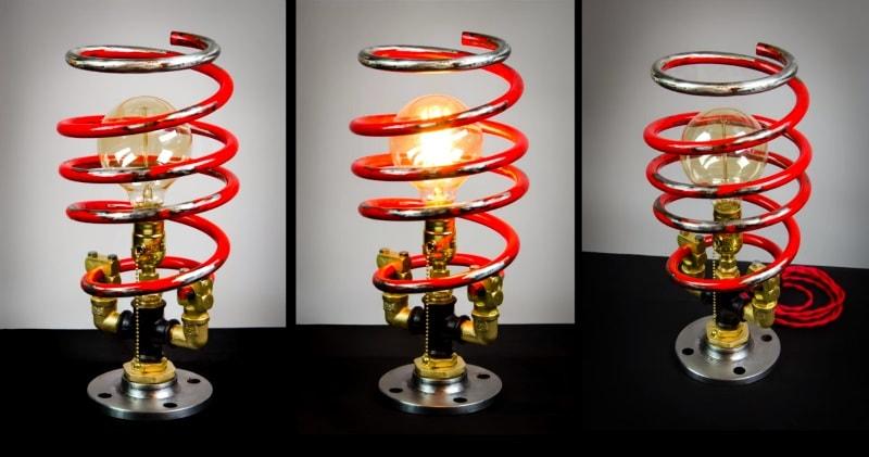 Coil Spring Lamp