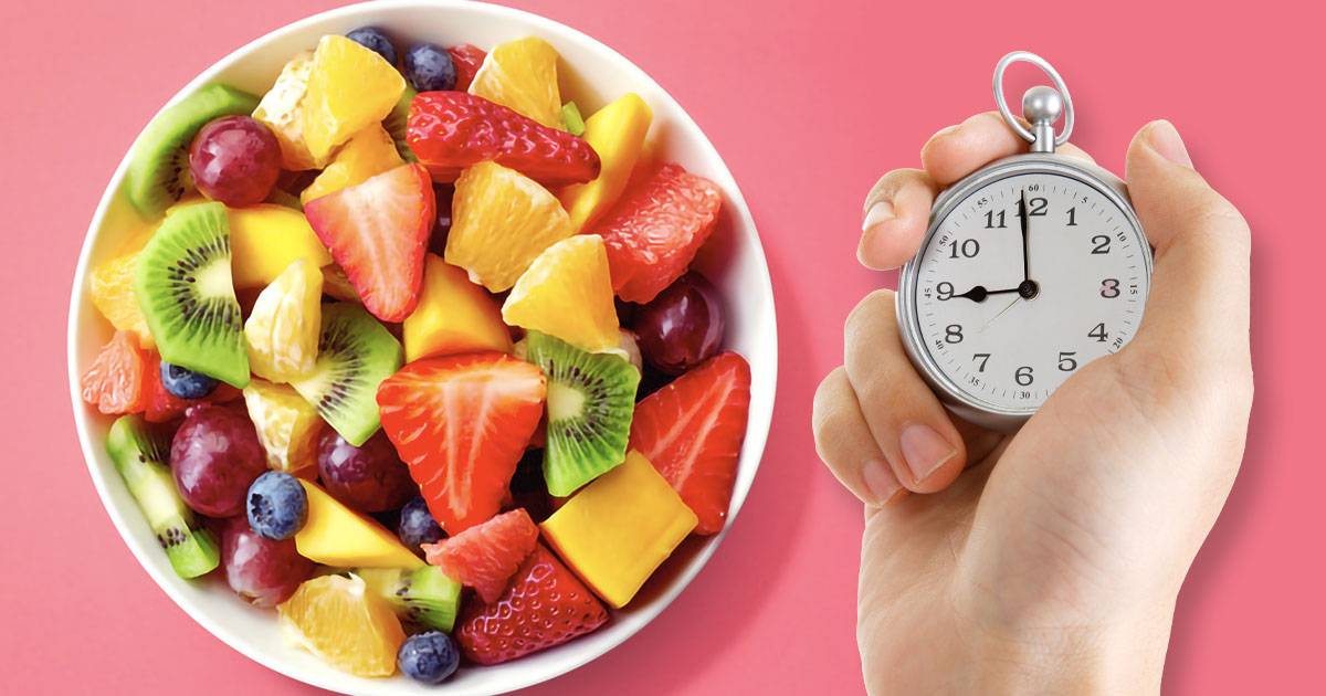 best time for eating fruits