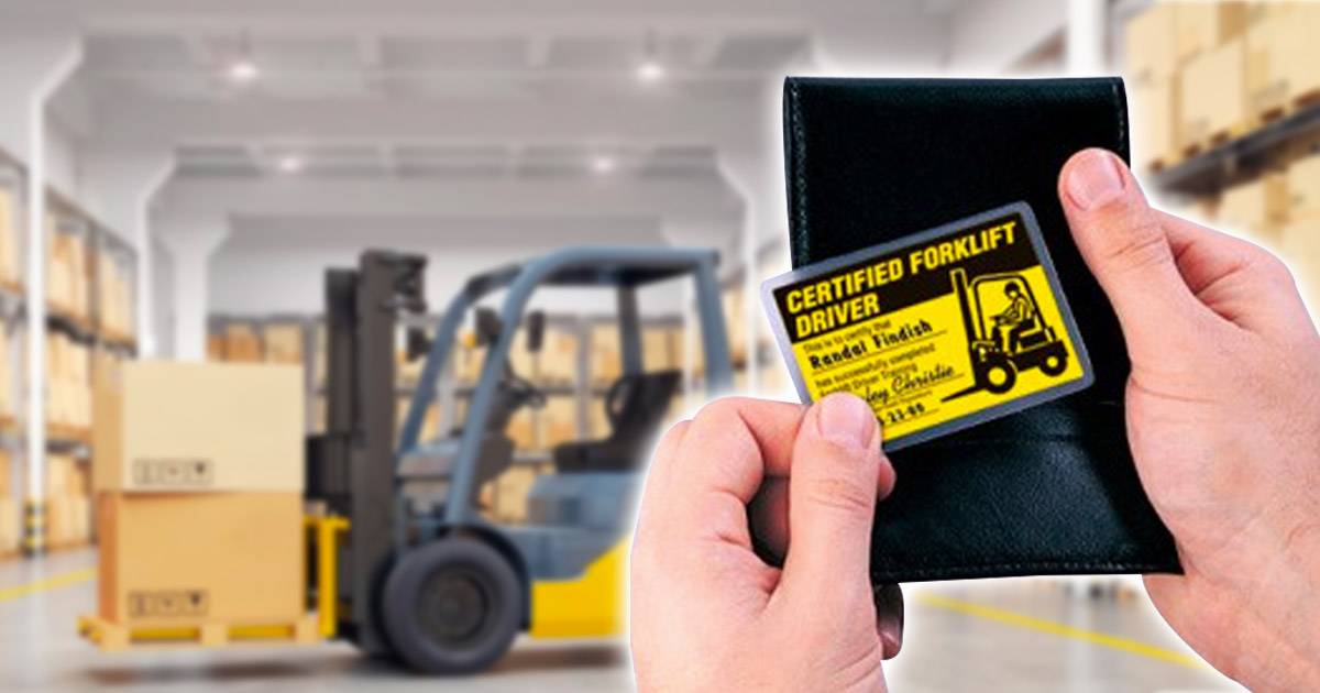 do you need a cdl to drive a forklift