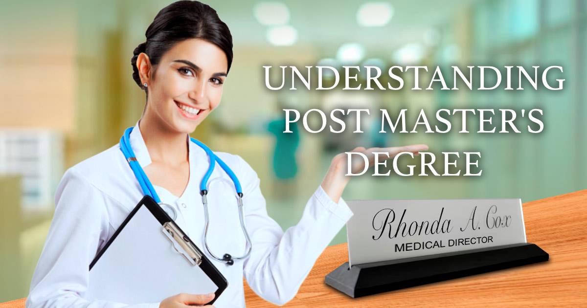 what is a post master's degree
