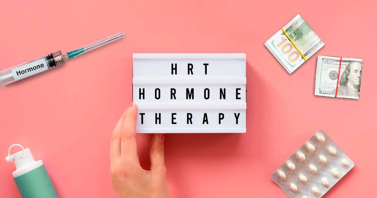 hormone replacement therapy cost