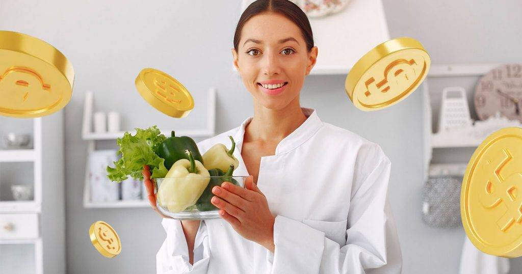 How much does a Nutritionist earn in an hour?