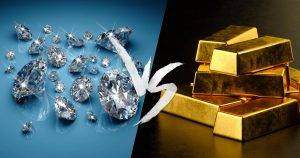 what is more valuable gold or diamonds