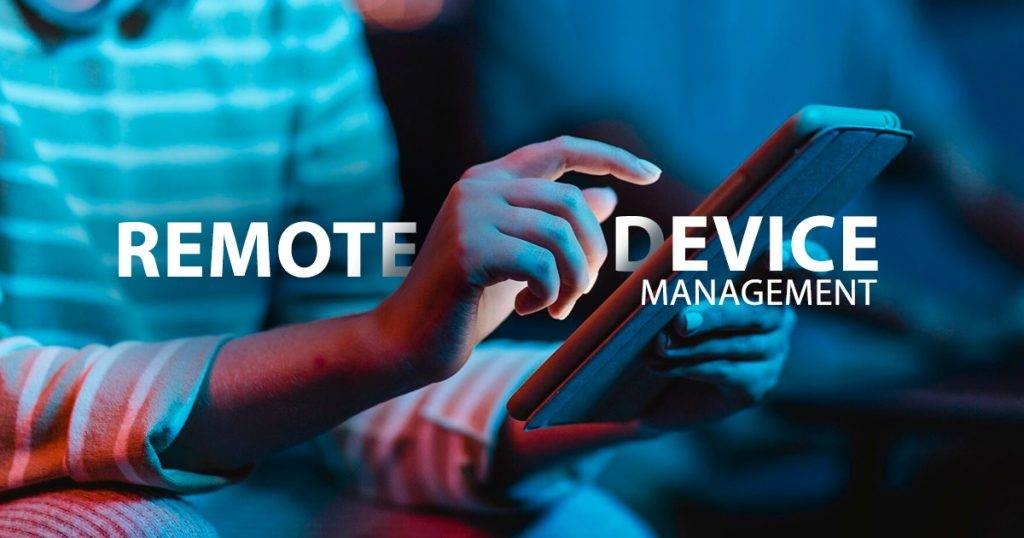 What allows a device to be managed remotely?