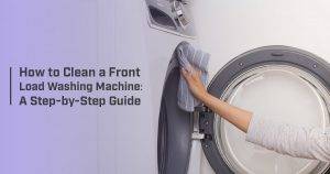 how to clean washing machine front load