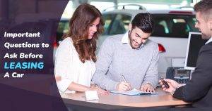 questions to ask when leasing a car
