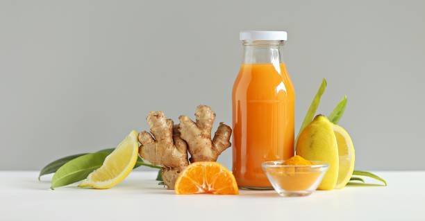 detox drink orange ginger