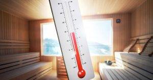the ideal sauna temperature