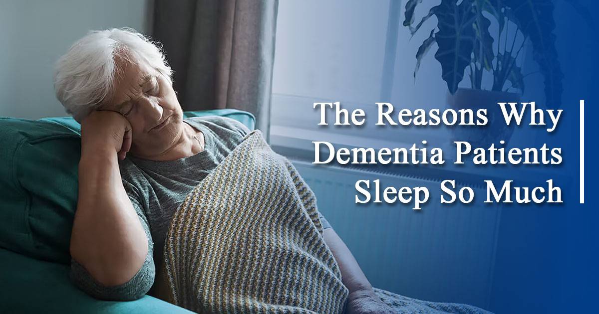 why dementia patients sleeps a lot