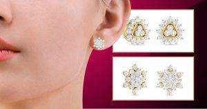 average price of diamond earrings