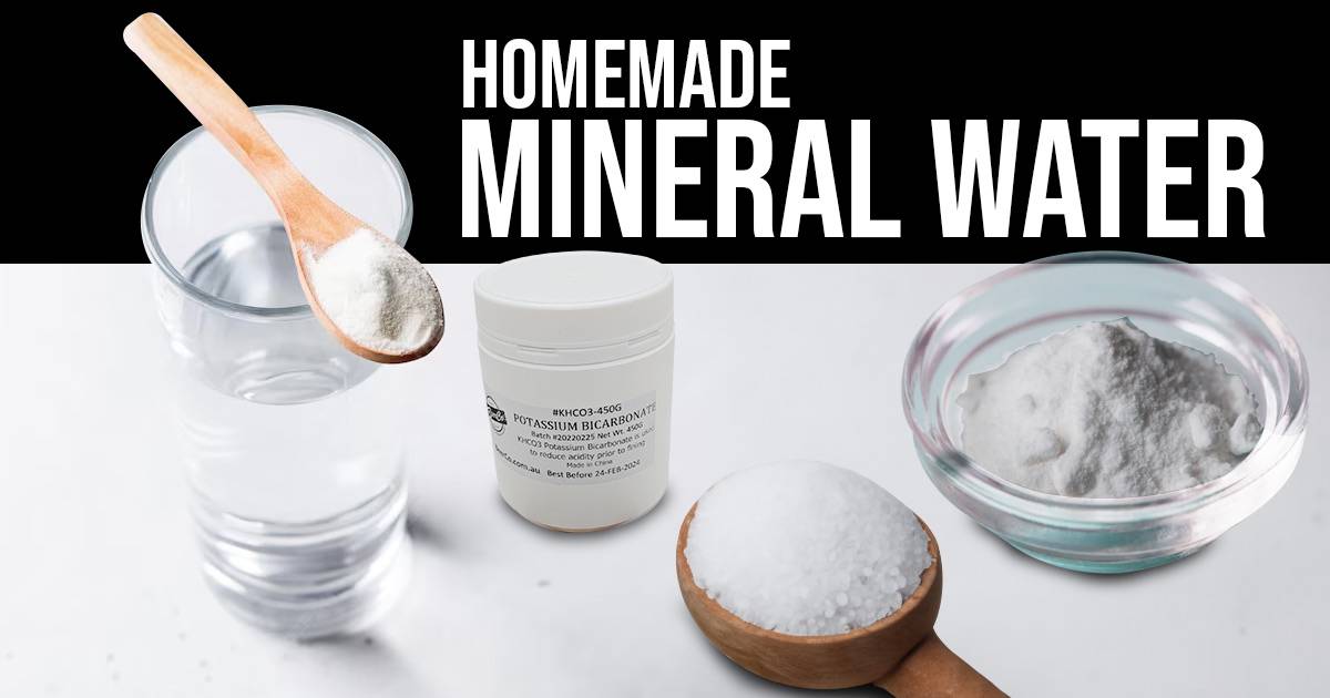 how to make mineral water