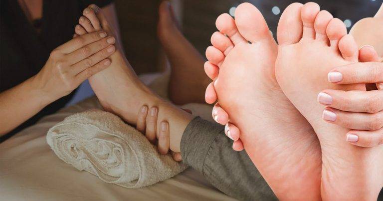 foot-massage-before-bed