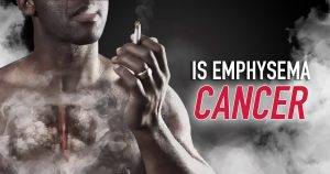 is emphysema cancer