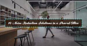 office noise reduction solutions