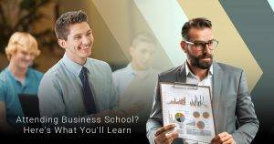 what do you learn in business school