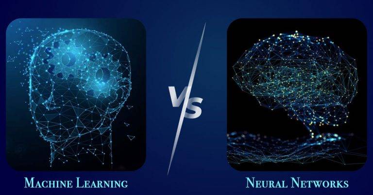 machine learning vs neural networks