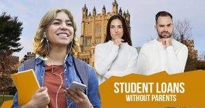 student loans without parents