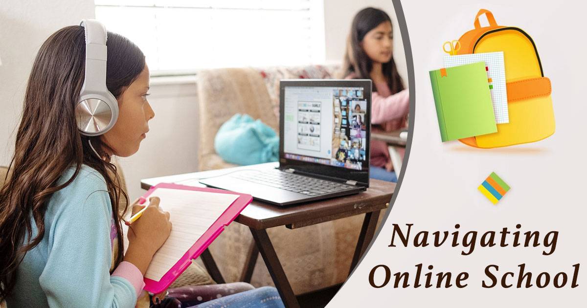 navigating online school