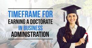 how long does it take to get a doctorate in business administration