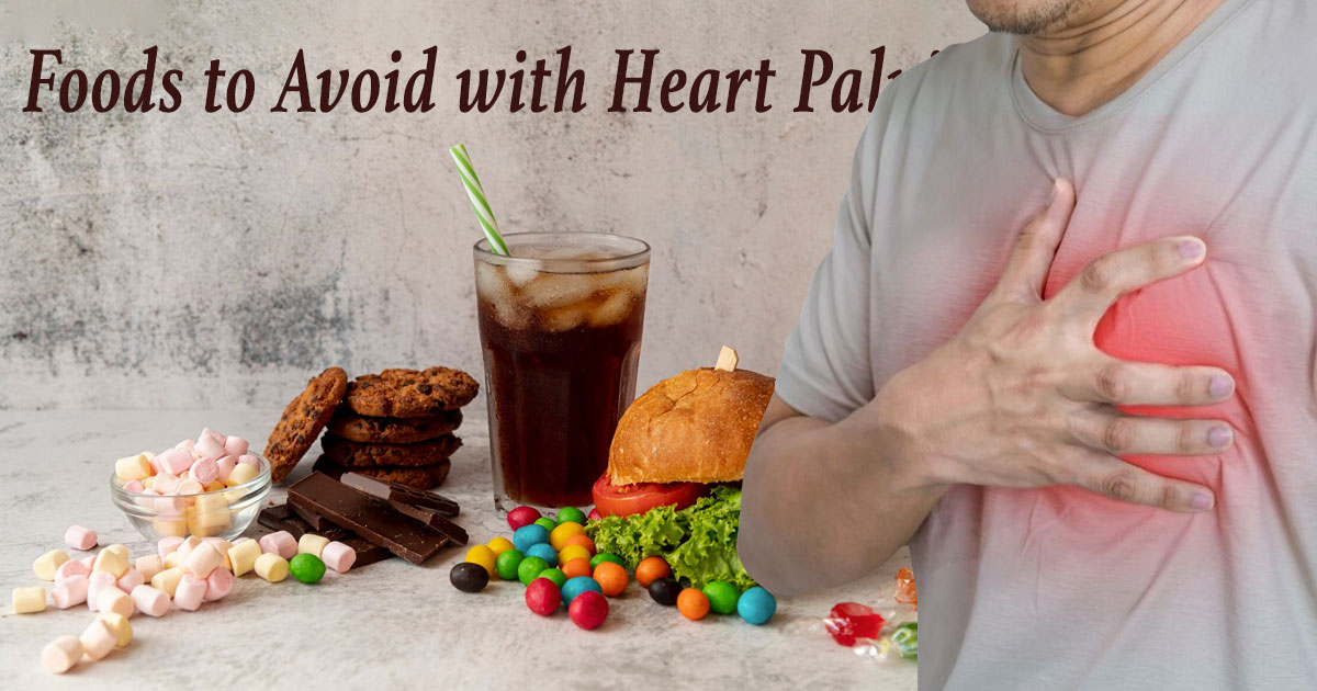 foods to avoid with heart palpitations