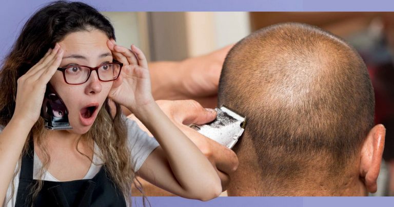 shaving your head for lice