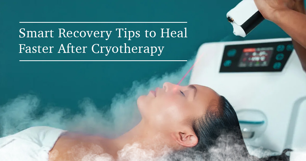 heal faster after cryotherapy