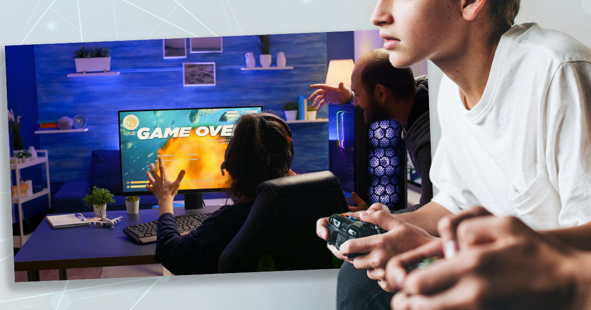 How much data does online gamine use